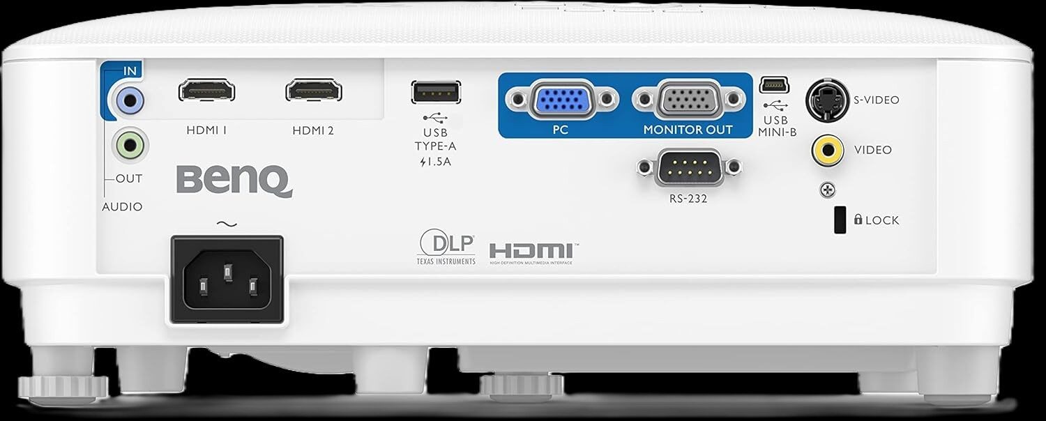 Videoproiettore BenQ MX560 rear view